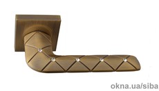 Ручка дверна Сиба Аликанте с кристалами